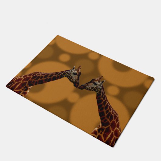 Groovy Giraffes A Go, Deurmat (Schuin)