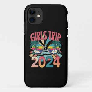 Groovy Girls Trip 2024 Weekend Zomer Strand iPhone 11 Hoesje