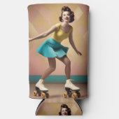 Groovy Glide: Retro ritmes op Schaatsen wielen (Voorkant)