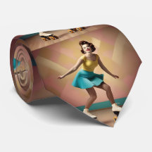 Groovy Glide: Retro ritmes op Schaatsen wielen