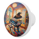 Groovy Grand Piano Keramische Knop (Rechts)