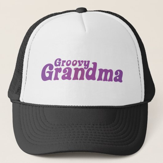 Groovy Grandma Trucker Pet (Voorkant)