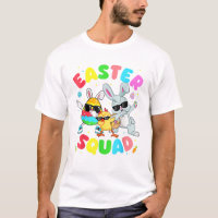 Groovy Grappig Konijn Ei Kuiken Paassquadron Dag M