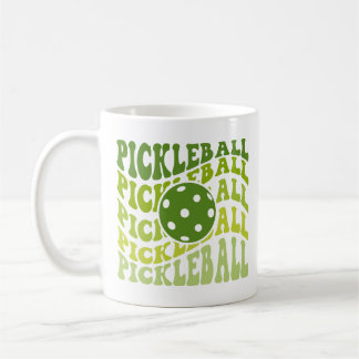 Groovy Green Pickleball Koffiemok