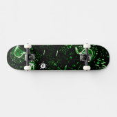 Groovy Green Skateboard (Horizontaal)