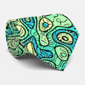 Groovy Green Stropdas (Opgerold)