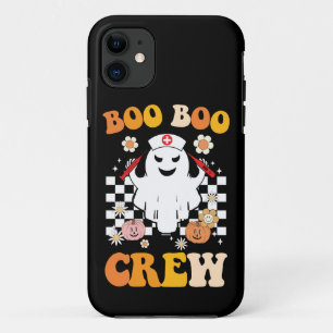 Groovy Halloween Boo Boo Crew Verpleegster Geest iPhone 11 Hoesje