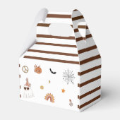 Groovy Halloween Leuk Spook Verjaardagsfeest Bedankdoosjes (Achterkant)