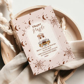 Groovy Halloween Little Boo Baby Raffle Diapper Informatiekaartje