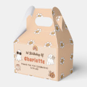 Groovy Halloween Verjaardag Schattige Ghost Party Bedankdoosjes (Voorkant Zijde)