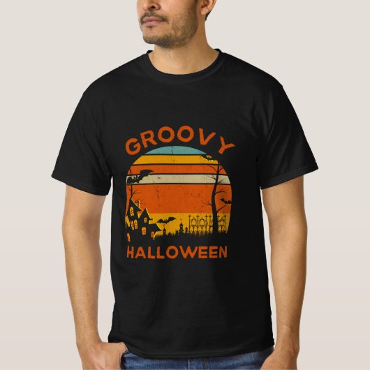 Groovy Halloween Vibes – Limited Edition T-shirt (Voorkant)