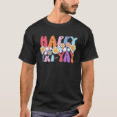 Groovy Happy Fri Yay Friday  Fun Teacher TGIF T-shirt (Voorkant)