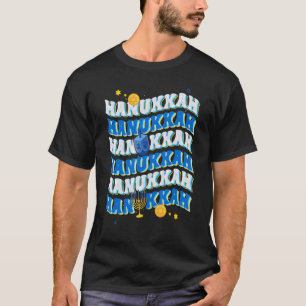 Groovy Happy Hanukkah Chanukkah Joodse Holiday 1 T-shirt