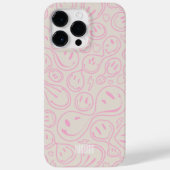 Groovy Happy Retro Glimlach Gezicht Patroon Zand R Case-Mate iPhone Case (Achterkant)