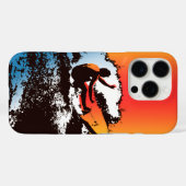 Groovy Hawaiian Surfer 1960 Retro Graphic Red Case-Mate iPhone Case (Achterkant (horizontaal))