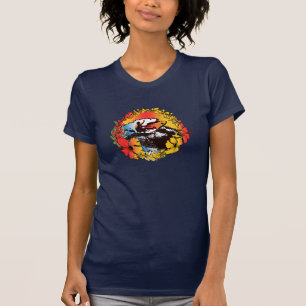 Groovy Hawaiian Surfer 1960's Retro Graphic T-shir T-shirt