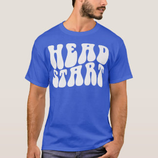 Groovy Head start terug naar school - kindertijd E T-shirt