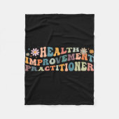 Groovy Health Improvement Practitioner Fleece Deken (Voorkant)