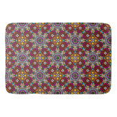 Groovy Heavenly Flower Power  Badmat (Voorkant)
