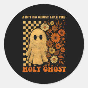 Groovy Heeft Geen Geest Als De Heilige Christelijk Ronde Sticker