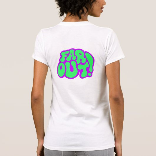 Groovy Hippie T-shirt (Achterkant)