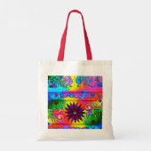 Groovy hippie Thunder_Cove Tote Bag (Achterkant)