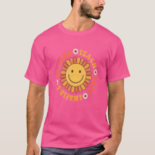 Groovy Hippy Teacher is een soort Teach Love Inspi T-shirt