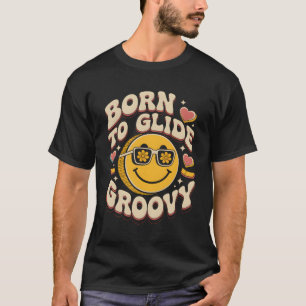 Groovy Hockey Liefde IJshockeyliefhebber (4) T-shirt
