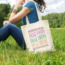 Groovy Hond Moeder Hond Mama Canvas