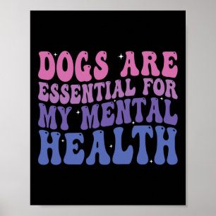 Groovy-honden zijn voor mijn geboortelefoto poster