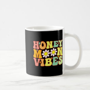 Groovy Honeymoon Vibe Bruid Bruidsfeest Honeymoon Koffiemok