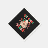 Groovy Hot Coca Vibes Hippie Xmas Merry C Servet (Hoek)