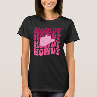 Groovy Howdy Southern Western Girl Land Rodeo C T-shirt