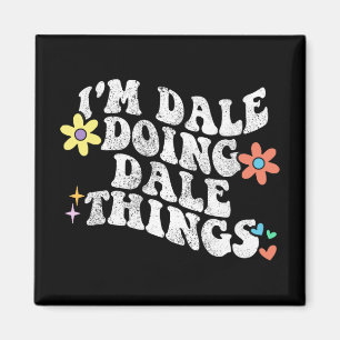 Groovy im Dale Doing Dale Dings Grappige Moeder's  Magneet