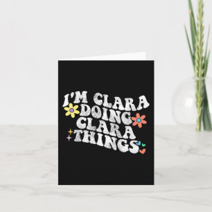 Groovy In Clara Doing Clara Dingen Grappige Moeder Kaart