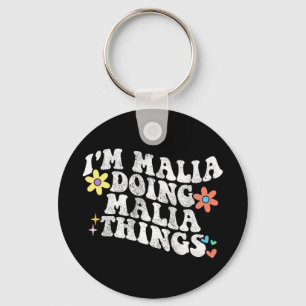 Groovy In Malia Doing Malia Dingen Grappige Moeder Sleutelhanger