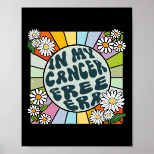 Groovy in mijn kankervrije tijdperk borstkanker poster