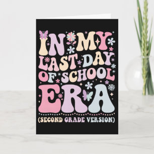 Groovy in mijn laatste schooldag tijdperk Tweede k Kaart