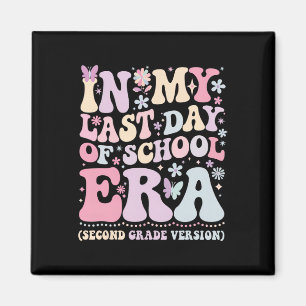 Groovy in mijn laatste schooldag tijdperk tweede k magneet