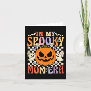 Groovy In Mijn Spooky Moeder Era Retro Halloween G Kaart