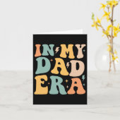 Groovy in mijn vaders tijdperk Vaderdag Kaart (Gele Bloem)