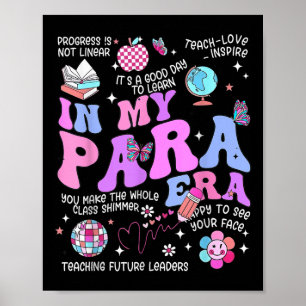 Groovy In My Para Era Paraprofessional Par Poster