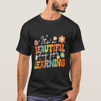 Groovy is een mooie dag om terug te leren naar sch t-shirt