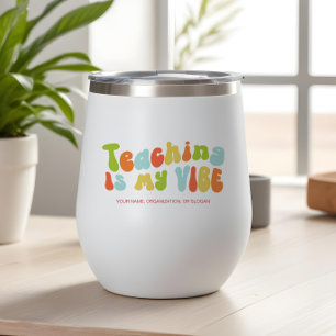 Groovy jaren 70 Onderwijs is mijn Vibe, Leraar