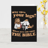 Groovy Jezus Waarom Open Je Je Benen Als Je Kaart (Gele Bloem)