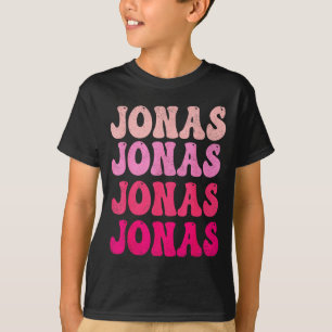 Groovy Jonas Voornaam D I Love Jonas T-shirts Meme