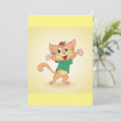 Groovy Kat Kaart (Staand voorkant)