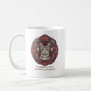 Groovy Kat Vibe Mok - Silver Tabby