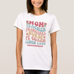 Groovy Keep Homeschool Raar Shirt, CC mam T-shirt
