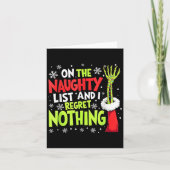 Groovy Kerst Shirten Pyjama PJS Funny op de L Kaart (Voorkant)